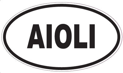 AIOLI - Oval Magnet