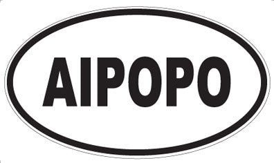 AIPOPO - Oval Magnet