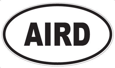 AIRD - Oval Magnet