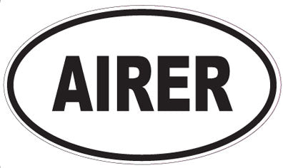 AIRER - Oval Magnet