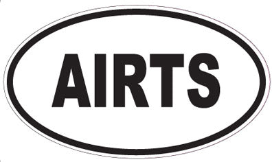 AIRTS - Oval Magnet