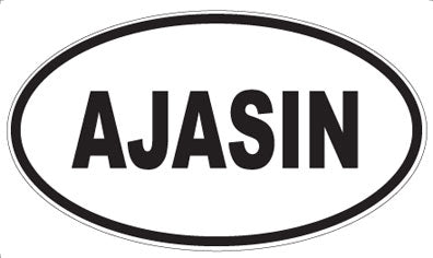 AJASIN - Oval Magnet