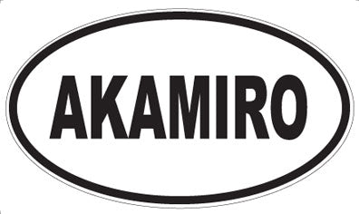 AKAMIRO - Oval Magnet