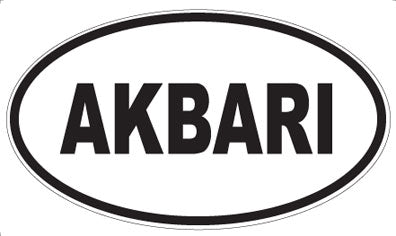AKBARI - Oval Magnet