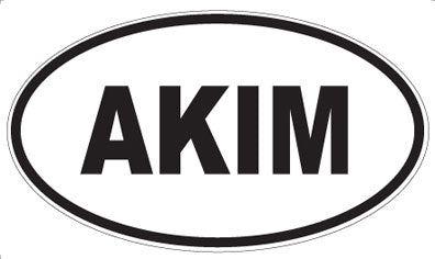 AKIM - Oval Magnet