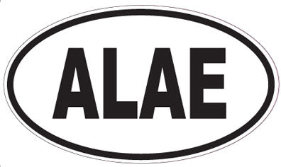 ALAE - Oval Sticker