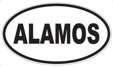 ALAMOS - Oval Magnet