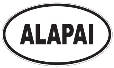 ALAPAI - Oval Magnet