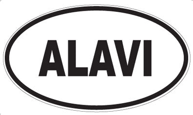 ALAVI - Oval Magnet