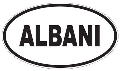 ALBANI - Oval Magnet