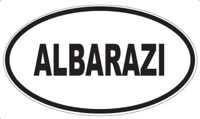 ALBARAZI - Oval Magnet