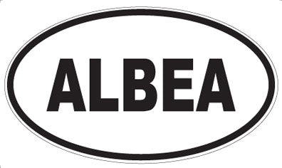 ALBEA - Oval Magnet