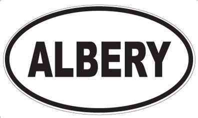 ALBERY - Oval Magnet