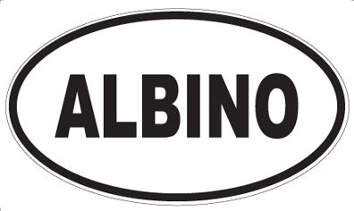 ALBINO - Oval Magnet
