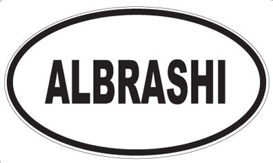 ALBRASHI - Oval Magnet