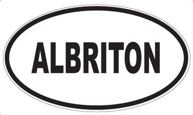 ALBRITON - Oval Magnet