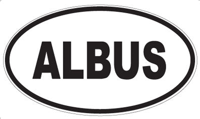 ALBUS - Oval Magnet