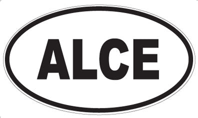 ALCE - Oval Magnet