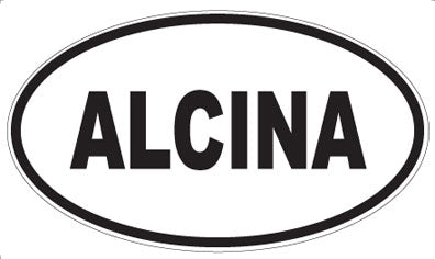ALCINA - Oval Magnet