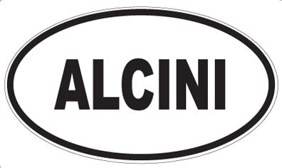 ALCINI - Oval Magnet