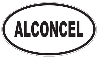 ALCONCEL - Oval Magnet