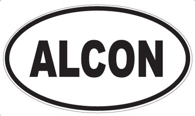 ALCON - Oval Magnet