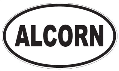 ALCORN - Oval Magnet
