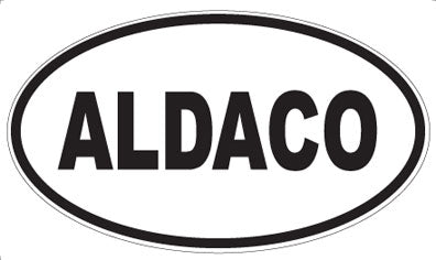 ALDACO - Oval Magnet