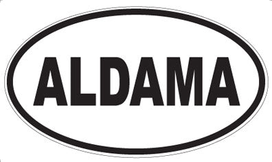 ALDAMA - Oval Magnet