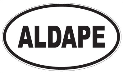 ALDAPE - Oval Magnet
