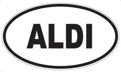 ALDI - Oval Magnet
