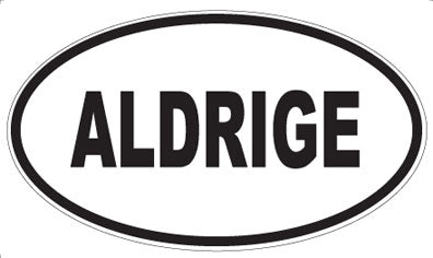ALDRIGE - Oval Magnet