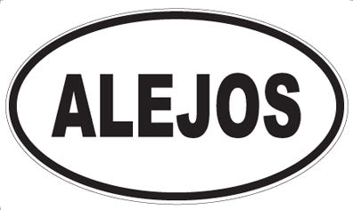 ALEJOS - Oval Magnet