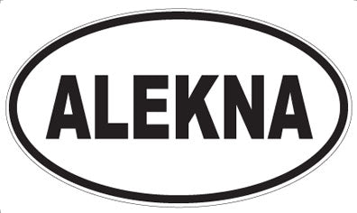 ALEKNA - Oval Magnet
