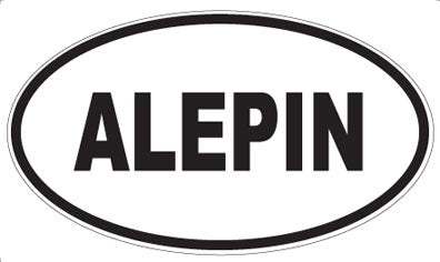 ALEPIN - Oval Magnet