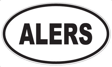 ALERS - Oval Magnet