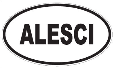 ALESCI - Oval Magnet