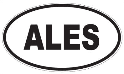 ALES - Oval Magnet