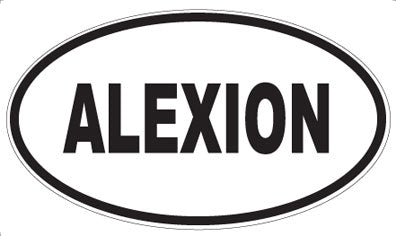 ALEXION - Oval Sticker