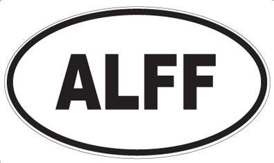 ALFF - Oval Magnet