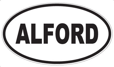 ALFORD - Oval Magnet