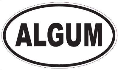 ALGUM - Oval Magnet