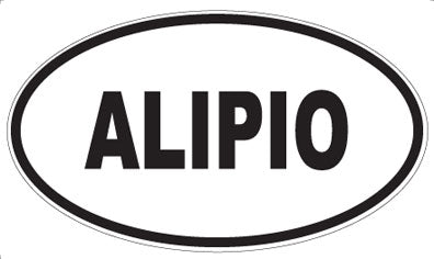 ALIPIO - Oval Magnet