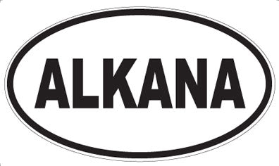 ALKANA - Oval Magnet