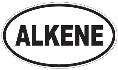 ALKENE - Oval Sticker