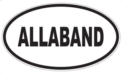 ALLABAND - Oval Magnet