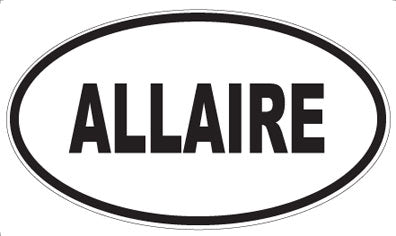 ALLAIRE - Oval Magnet