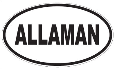 ALLAMAN - Oval Magnet