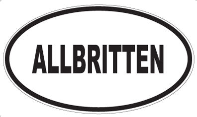 ALLBRITTEN - Oval Magnet