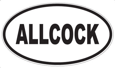 ALLCOCK - Oval Magnet